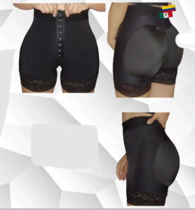 Short control abdomen y levanta glúteos