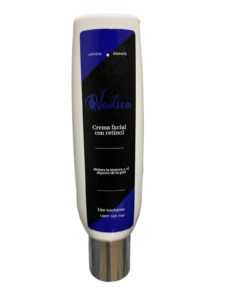Crema facial con retinol